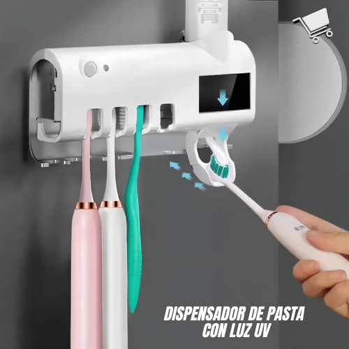 Dispensador de pasta con LUZ UV