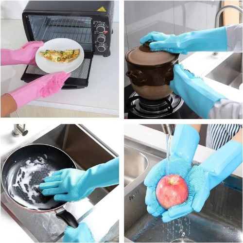 Guantes de silicona multiusos