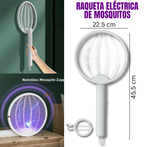 Raqueta eléctrica de mosquitos