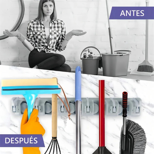 Soporte Organizador de Escobas