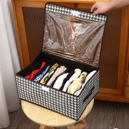 Organizador plegable con tapa -con divisiones