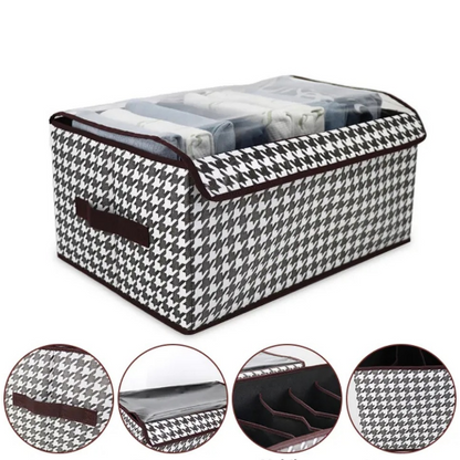 Organizador plegable con tapa -con divisiones