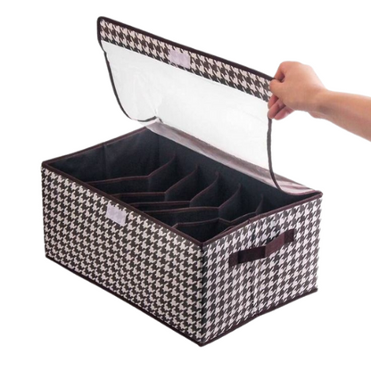 Organizador plegable con tapa -con divisiones