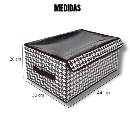Organizador plegable con tapa -con divisiones