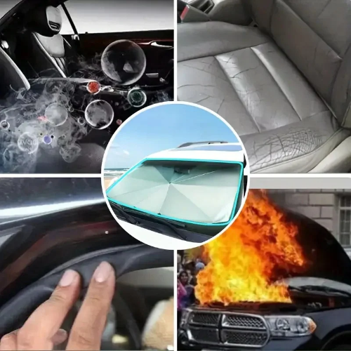Paragua de auto con funda