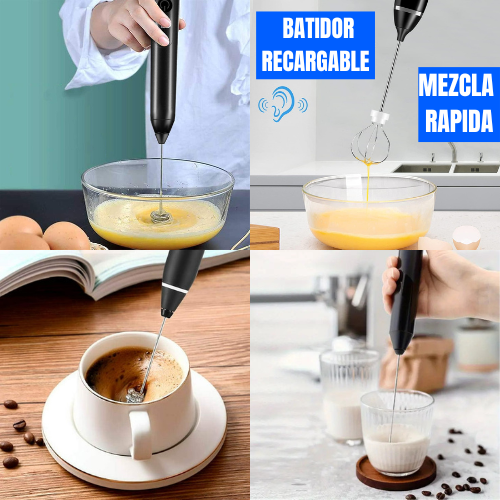 Batidor recargable
