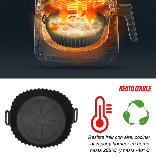 Molde de silicona para freidora de aire
