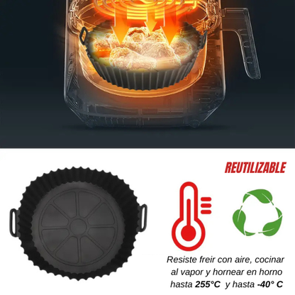 Molde de silicona para freidora de aire
