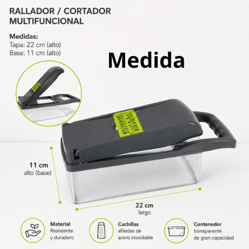 Cortador multifuncional de verduras