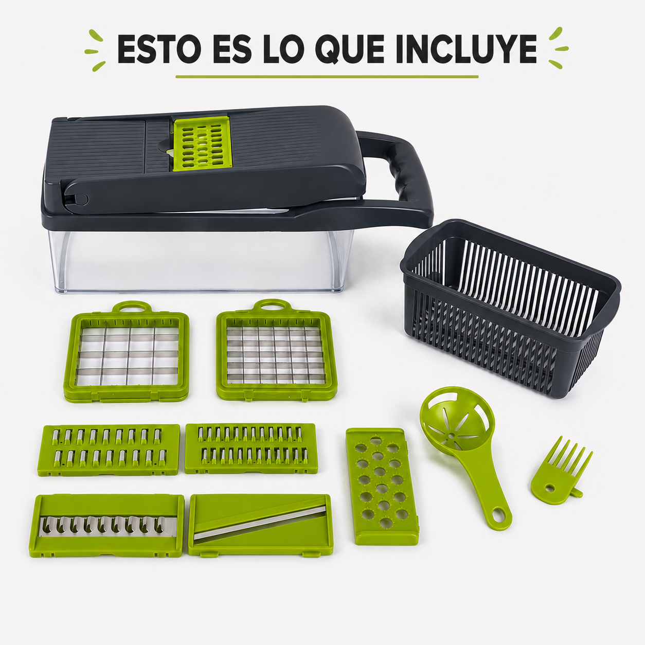 Cortador multifuncional de verduras