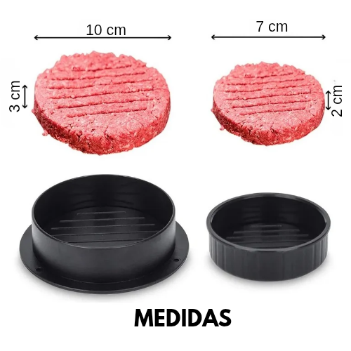 MOLDE DE HAMBURGUESAS