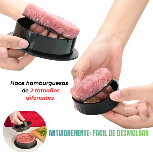 MOLDE DE HAMBURGUESAS
