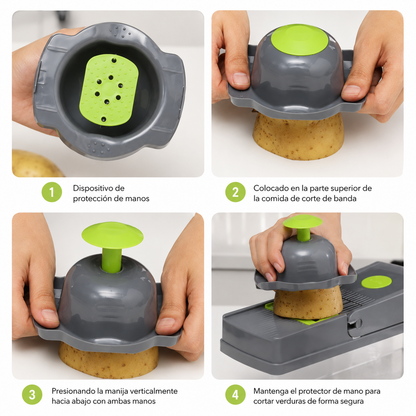 Cortador multifuncional de verduras