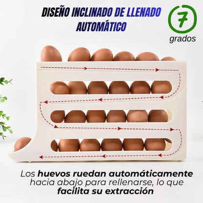 ORGANIZADOR DE HUEVO 3 NIVELES