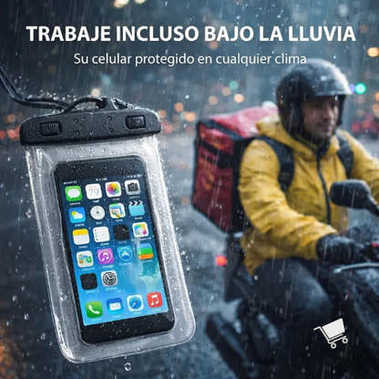 Protector de celular impermeable