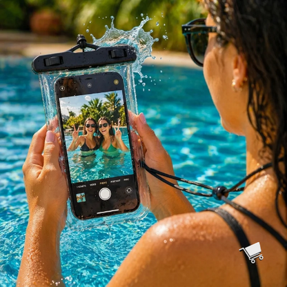Protector de celular impermeable