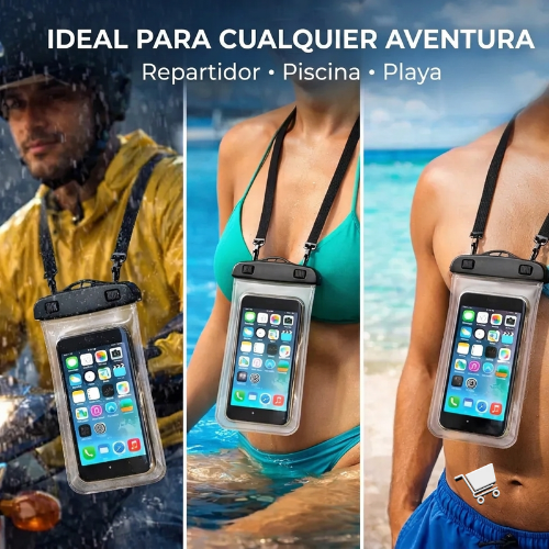 Protector de celular impermeable