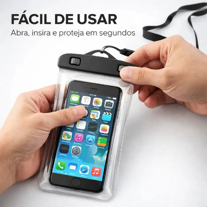 Protector de celular impermeable