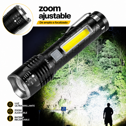 Linterna led ZOOM