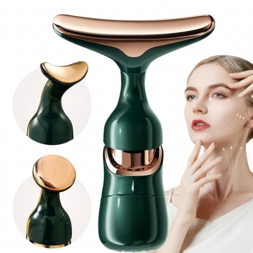 MASAJEADOR FACIAL DE 3 CABEZALES