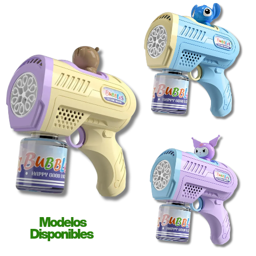 Lanzador de burbujas kawai