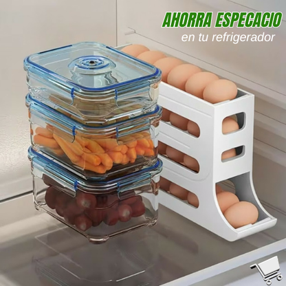 ORGANIZADOR DE HUEVO 3 NIVELES