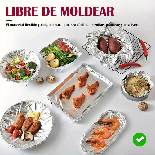 Papel de Aluminio - Extra fuerte
