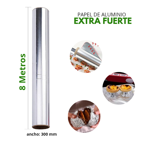 Papel de Aluminio - Extra fuerte