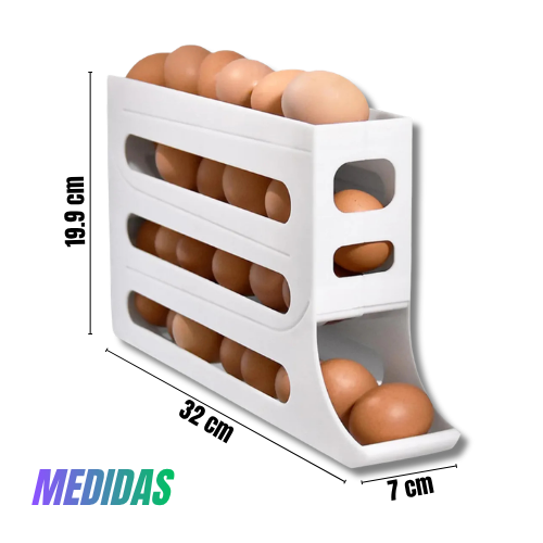 ORGANIZADOR DE HUEVO 3 NIVELES