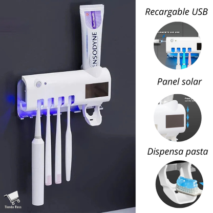 Dispensador De Pasta Con Luz Uv