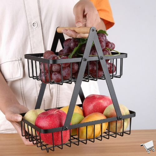 Fruteros de 2 niveles