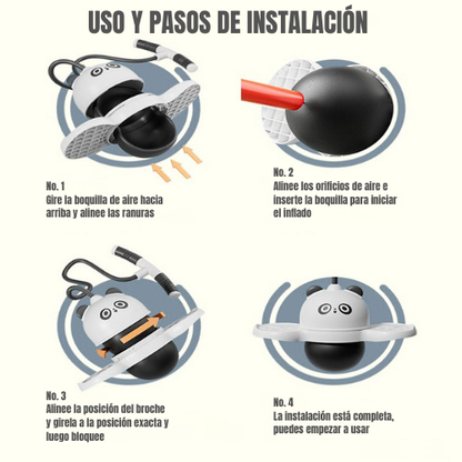 Pelota de rebote con base