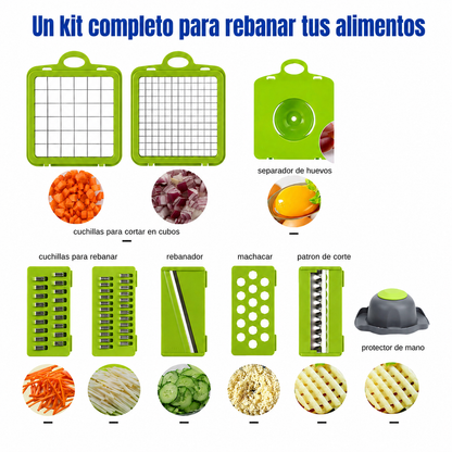 Cortador multifuncional de verduras
