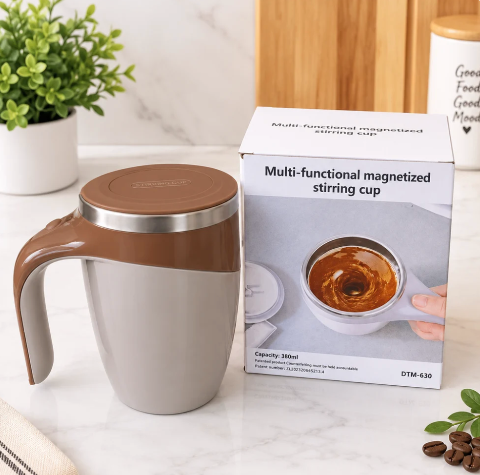 Taza Mezcladora Magnética
